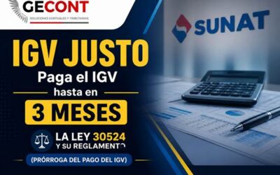 ACOGETE AL IGV JUSTO EN 4 PASOS